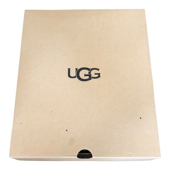 UGG Australia Keely Bailey Toggle Button Black Suede Shearling Boots Women's 7/8 - Picture 13 of 14